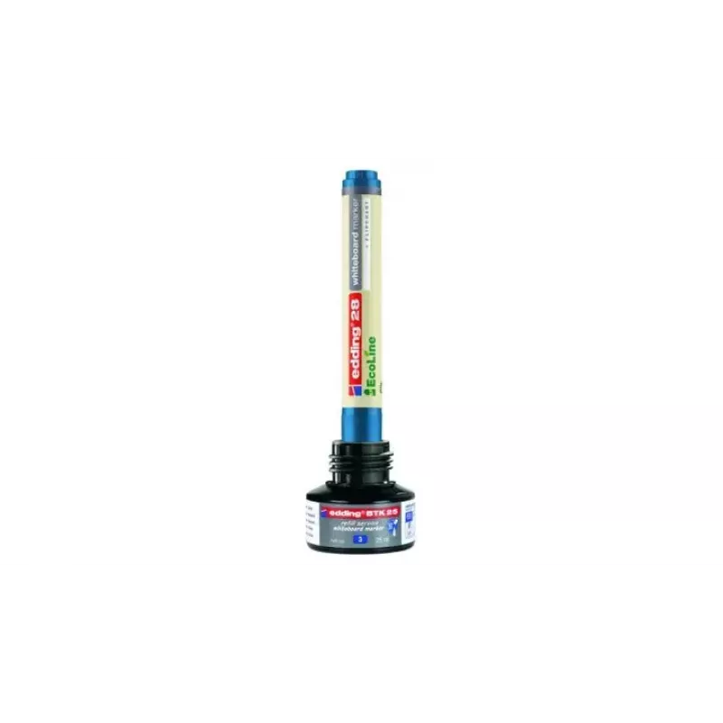 Náplň do fixiek Edding BTK-25 modrá 25 ml, náhradný atrament pre fixky