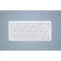 Ochrana klávesnice Active Key AK-C4110 — silikón, nemecké rozloženie, 291×139×25 mm, biela