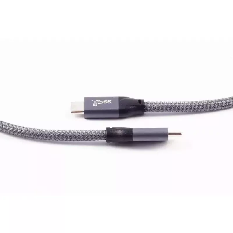 USB kábel ShiverPeaks BS13-47040 USB 3.2 Gen 2 3m USB C sivý