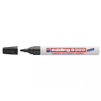 Permanentný marker guľatý hrot Edding 8300 čierny