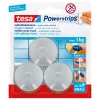 Univerzálny háčik Tesa Powerstrips Hooks Small ROUND