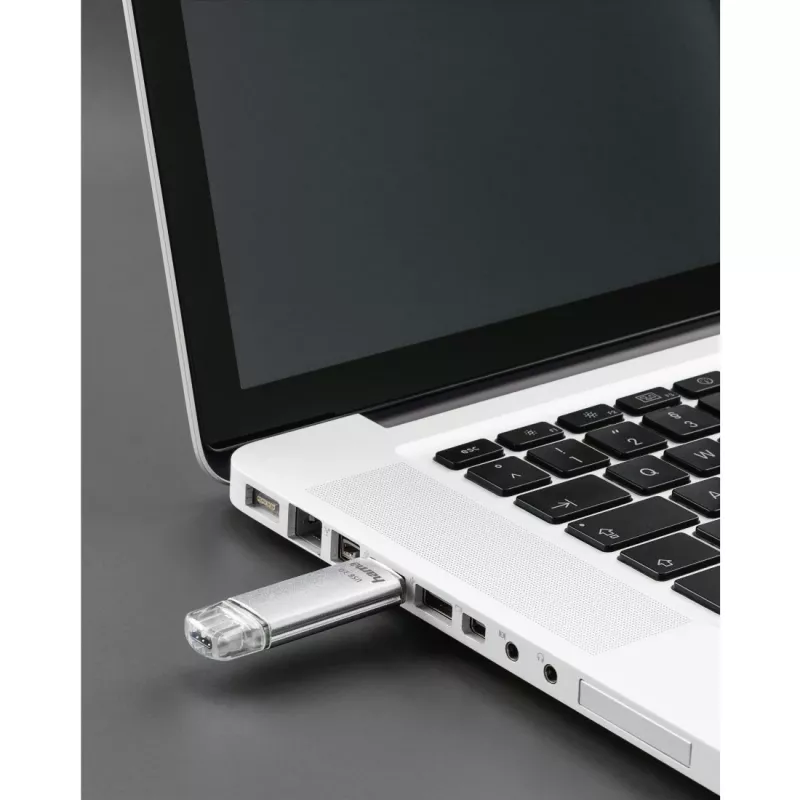 Hama C-Laeta USB kľúč 256 GB USB Type-A / USB Type-C 3.2 Gen 1 (3.1 Gen 1) strieborný