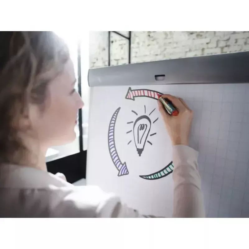 Marker Edding EcoLine 32 klinový hrot čierny