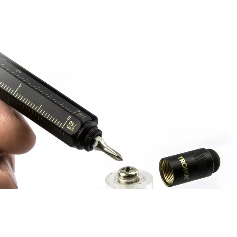 Stylus pero TROIKA PIP20/BG čierna zlatá univerzálna kompatibilita