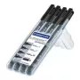Permanentný marker Staedtler 31-9WP4GS čierna 4 ks
