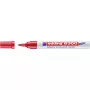 Permanentný marker okrúhly hrot Edding 8300 červená