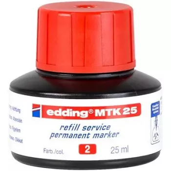 Náplň do fixky Edding MTK 25 červená 25 ml 1 ks