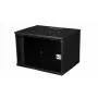 Equip Eco Mount 19 palcový rozvádzač, 07HE, 540X400MM, RAL9005 čierny