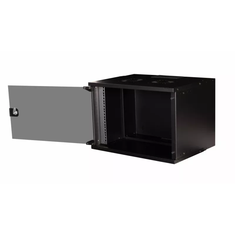 Equip Eco Mount 19 palcový rozvádzač, 07HE, 540X400MM, RAL9005 čierny