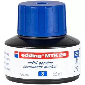 Náplň do fixiek Edding MTK 25 modrá 25 ml 1 ks