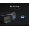 DANGBEI aktívne stereoskopické 3D okuliare, Micro-USB, čierne