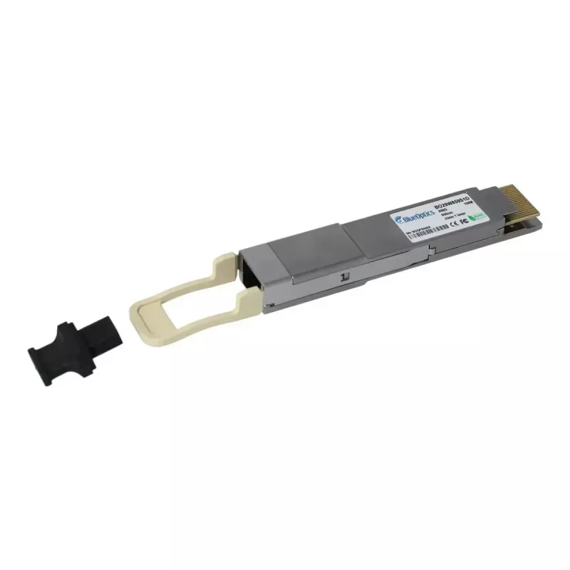 Sieťový transceiver modul BlueOptics BO29W859S1D-BO QSFP-DD 200000 Mbit/s MPO-16/MTP-16 strieborný