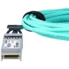 BlueOptics SFP28 aktívny optický kábel UACC-AOC-SFP28-25M-BO, 25 m, SFP28–SFP28, aqua