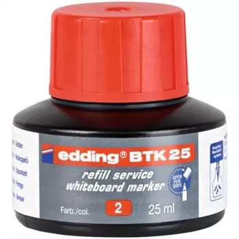Náhradná náplň do fixky Edding BTK-25 červená 1 kus