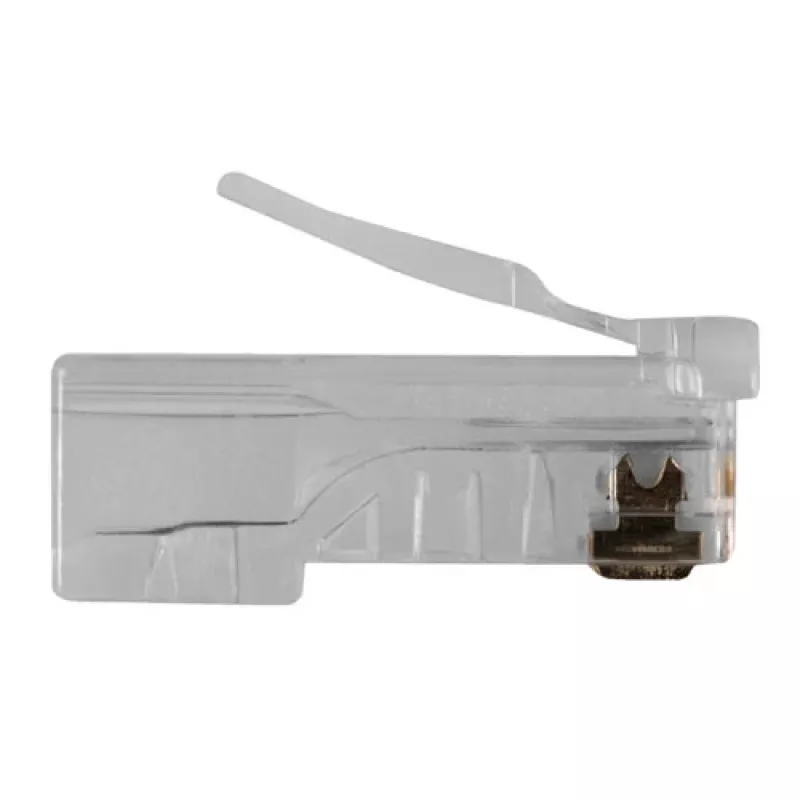 ACT RJ45 (8P/8C) modulárny konektor samec pre okrúhly kábel s lankovými vodičmi