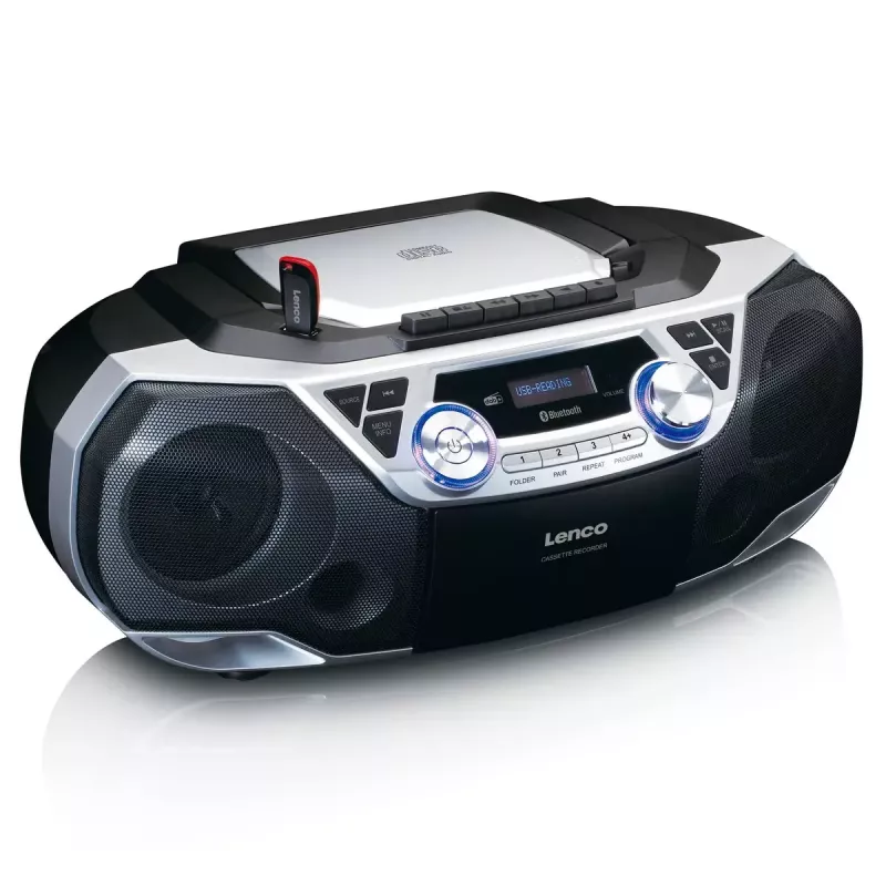 Prenosné rádio Lenco SCD-720SI digitálny tuner DAB FM 2-pásmový reproduktor