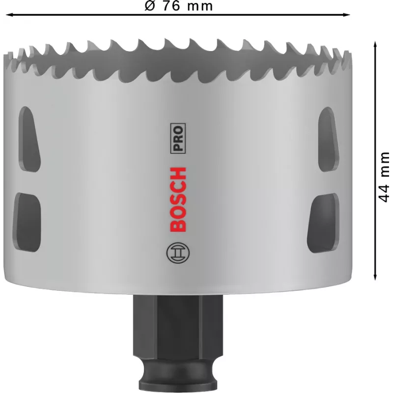Výrezová píla Bosch PRO Multi Material PC Plus 44/76 mm samostatný vrták