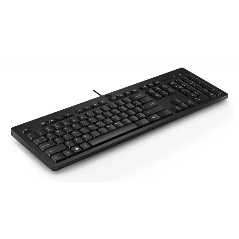 HP 125 Káblová klávesnica Full-Size USB Membránová QWERTY čierna