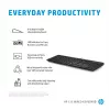HP 125 Káblová klávesnica Full-Size USB Membránová QWERTY čierna