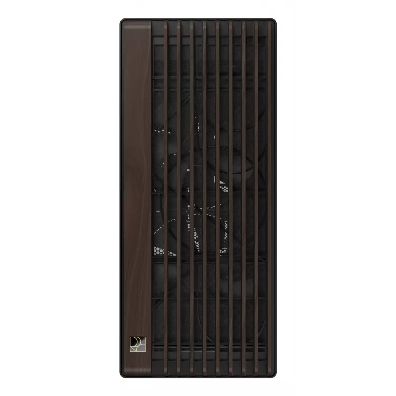ASUS ProArt PA602 Wood Edition Modern čierna - Tempered Glass Panel Midi Tower čierna, drevo