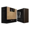 ASUS ProArt PA602 Wood Edition Modern čierna - Tempered Glass Panel Midi Tower čierna, drevo