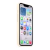 Apple MHWG4ZM/A silikónový kryt s MagSafe pre iPhone 17e, vanilkový