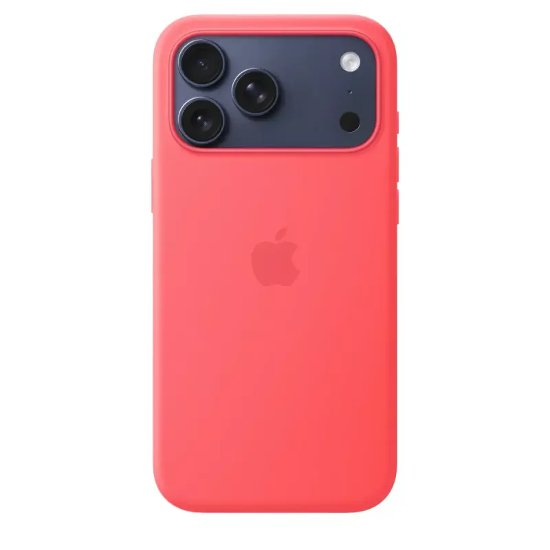 Apple MHW64ZM/A silikónový kryt s MagSafe pre iPhone 17 Pro Max, Bright Guava