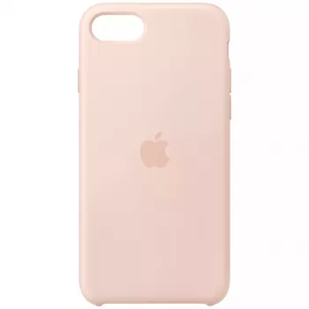 Puzdro Apple iPhone SE Silicone Case - Pink Sand