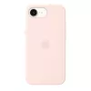 Apple MHWJ4ZM/A silikónové puzdro s MagSafe pre iPhone 17e, 6,1 palca (15,5 cm), Soft Pink