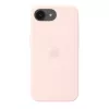 Apple MHWJ4ZM/A silikónové puzdro s MagSafe pre iPhone 17e, 6,1 palca (15,5 cm), Soft Pink