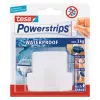 Tesa Powerstrips Vodeodolný dvojitý háčik Wave, biely