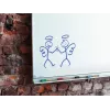 Marker Edding EcoLine 29 4 kusy klinový hrot čierna modrá zelená červená