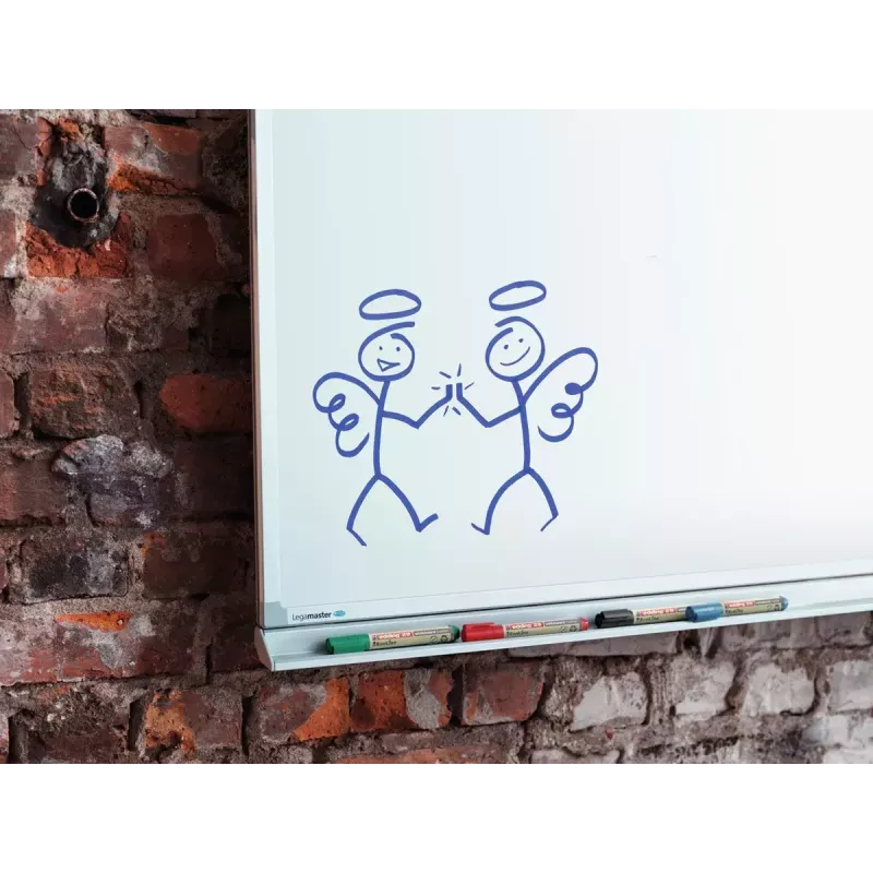 Marker Edding EcoLine 29 4 kusy klinový hrot čierna modrá zelená červená