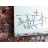 Marker Edding EcoLine 29 4 kusy klinový hrot čierna modrá zelená červená