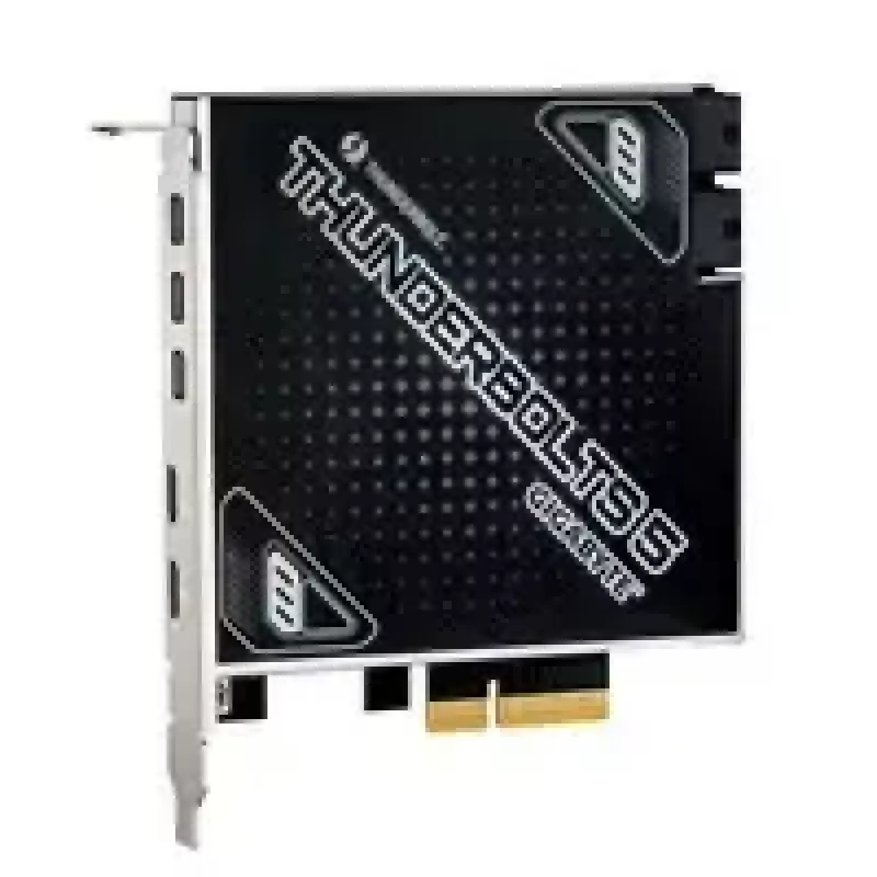 Rozširujúca karta GIGABYTE Thunderbolt 5 PCIe 4.0 x4 s 3× Mini-DisplayPort vstupmi