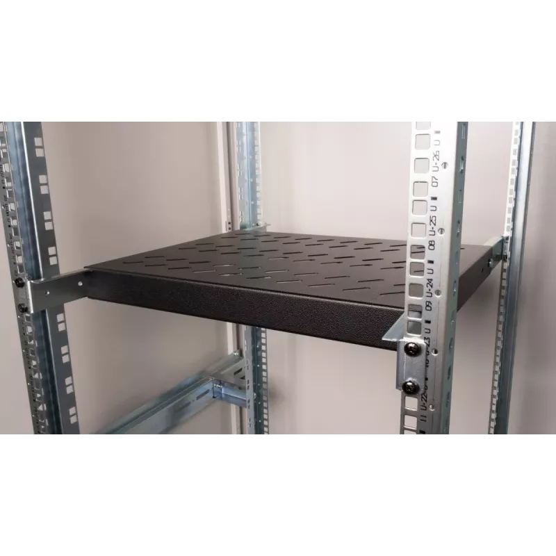 Racková polica Equip Variable Shelf 19' 1U 350MM čierna