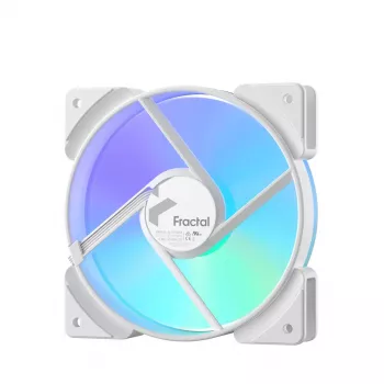 Ventilátor Fractal Design Prisma AL-12 PWM 12 cm biely 500-2000 RPM