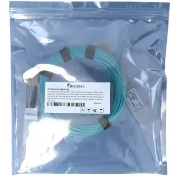 Optický InfiniBand kábel BlueOptics P06153-B23-BO QSFP56 na QSFP56 10 m oranžový