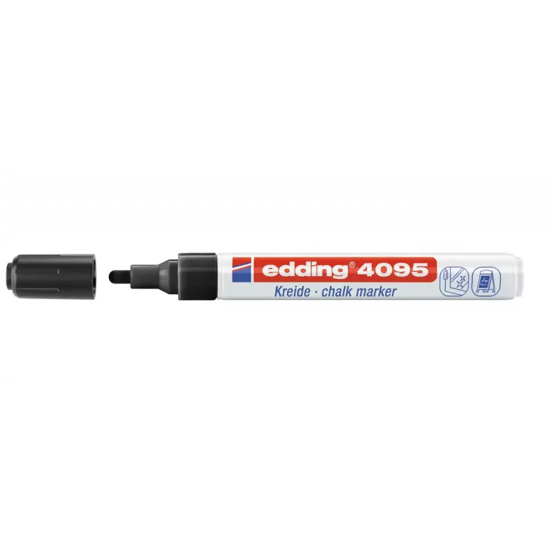 Kriedový marker Edding 4095 biela 10 ks