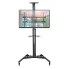 Techly ICA-TR46 multimediálny vozík/stojan čierny plochý monitor