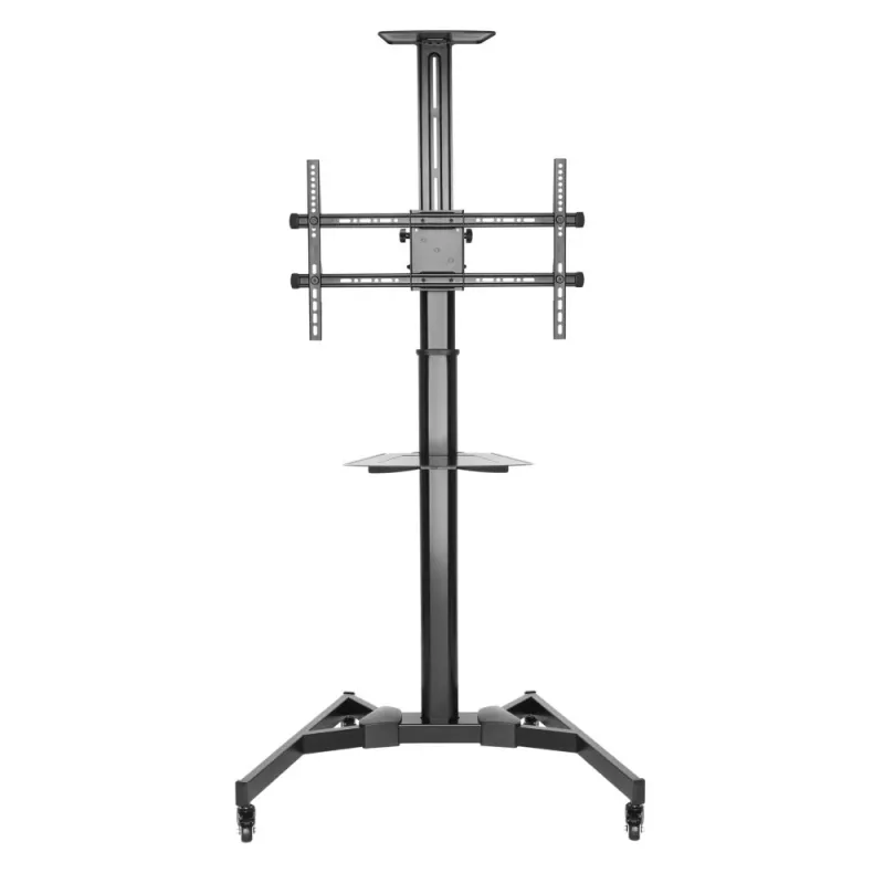 Techly ICA-TR46 multimediálny vozík/stojan čierny plochý monitor