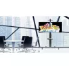 Techly ICA-TR46 multimediálny vozík/stojan čierny plochý monitor