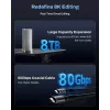 TerraMaster D1 SSD Pro puzdro na SSD hliníkové M.2
