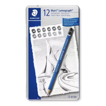 Sada ceruziek Staedtler Mars Lumograph 100 12 kusov