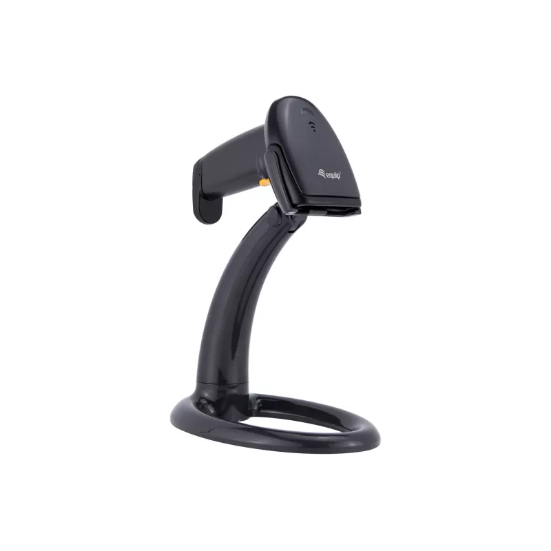 Ručný čítač kódov Equip USB 1D so stojanom LED káblový 1,8m