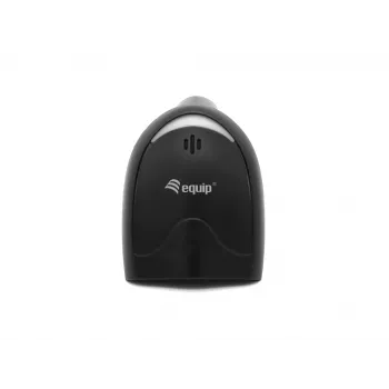 Ručný čítač kódov Equip 1D laser USB káblový čierny ABS