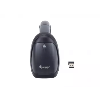 Equip bezdrôtový 1D laserový čítač kódov, so stojanom