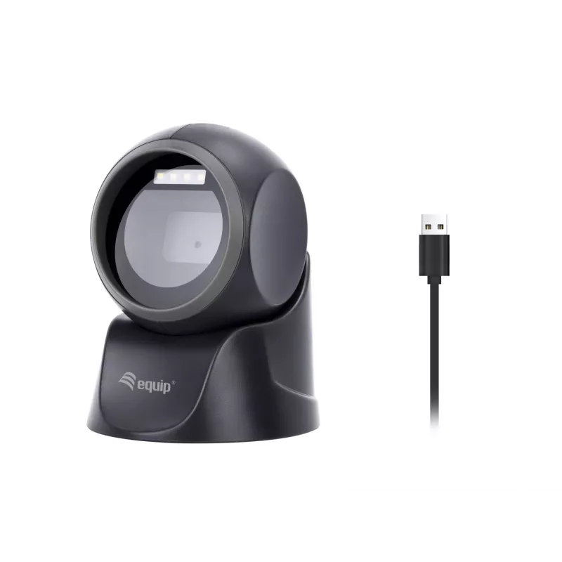 Equip USB 2D omnidirekcionálny stolový čítač kódov