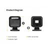 Equip USB 2D omnidirekcionálny stolový skener 1MP, pevný čítač kódov