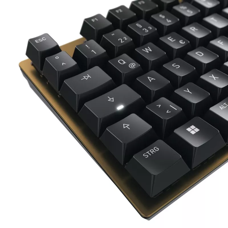 Klávesnica CHERRY KC 200 MX univerzálna USB QWERTY čierna bronzová mechanická